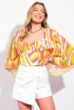Load image into Gallery viewer, SO TRUE FUCHSIA WOVEN TOP
