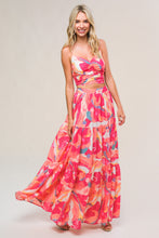 Load image into Gallery viewer, ROMANTICALLY SPEAKING WOVEN TOP AND SKIRT SET
