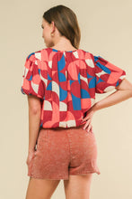 Load image into Gallery viewer, GONE IN A BLINK WOVEN TOP
