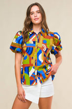 Load image into Gallery viewer, HEART ON DISPLAY WOVEN TOP
