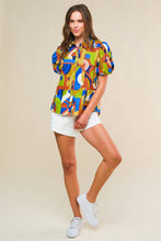 Load image into Gallery viewer, HEART ON DISPLAY WOVEN TOP
