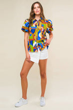 Load image into Gallery viewer, HEART ON DISPLAY WOVEN TOP
