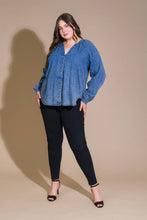 Load image into Gallery viewer, MUSING ABOUT YOU DENIM TOP
