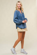 Load image into Gallery viewer, MUSING ABOUT YOU DENIM TOP
