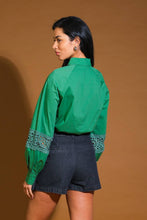 Load image into Gallery viewer, CHECK YOURSELF WOVEN TOP
