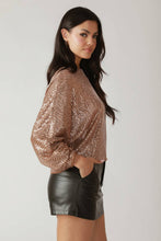 Load image into Gallery viewer, GOING OUT AGAIN SEQUIN TOP
