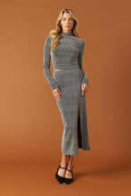 Load image into Gallery viewer, BRUNCH AT NOON EMBELLISHED TOP AND SKIRT SET
