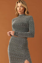 Load image into Gallery viewer, BRUNCH AT NOON EMBELLISHED TOP AND SKIRT SET
