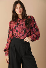 Load image into Gallery viewer, BEAUTIFUL EVENINGS WOVEN BLOUSE
