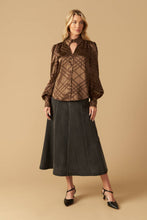 Load image into Gallery viewer, THE ART OF BALANCE WOVEN SATIN TOP
