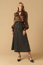 Load image into Gallery viewer, THE ART OF BALANCE WOVEN SATIN TOP
