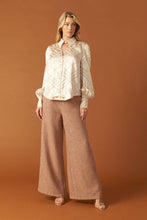 Load image into Gallery viewer, THE ART OF BALANCE WOVEN SATIN TOP
