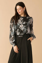 Load image into Gallery viewer, RUNAWAY HEARTS WOVEN TOP
