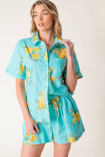 Load image into Gallery viewer, TREASURED TIMES WOVEN TOP AND SHORT SET
