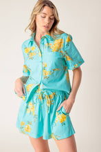 Load image into Gallery viewer, TREASURED TIMES WOVEN TOP AND SHORT SET

