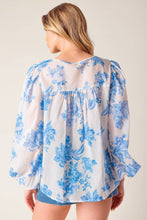 Load image into Gallery viewer, LAGOON DAYDREAMS WOVEN TOP

