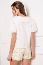 Load image into Gallery viewer, WHAT WILL BE EYELET WOVEN TOP
