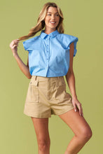 Load image into Gallery viewer, CREATING MEMORIES WOVEN CROP TOP
