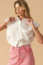 Load image into Gallery viewer, CREATING MEMORIES WOVEN CROP TOP
