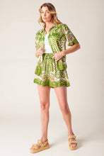 Load image into Gallery viewer, DISTANT ECHOES GREEN WOVEN SHIRT

