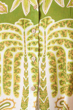 Load image into Gallery viewer, DISTANT ECHOES GREEN WOVEN SHIRT
