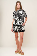 Load image into Gallery viewer, FEEL THE RUSH WOVEN TOP AND SHORTS SET

