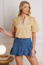 Load image into Gallery viewer, HIGH STANDARDS WOVEN TOP
