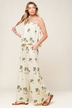 Load image into Gallery viewer, TERRIFIC TIMING IVORY WOVEN TOP AND PANT SET
