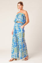 Load image into Gallery viewer, LET'S GET OUT OF TOWN WOVEN TOP AND PANT SET
