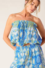 Load image into Gallery viewer, LET'S GET OUT OF TOWN WOVEN TOP AND PANT SET

