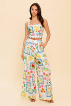 Load image into Gallery viewer, MARIGOLD IVORY WOVEN TOP AND PANT SET
