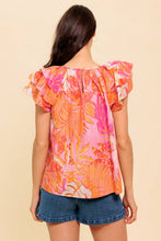 Load image into Gallery viewer, EVENING GLOW PINK WOVEN TOP
