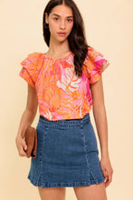 Load image into Gallery viewer, EVENING GLOW PINK WOVEN TOP
