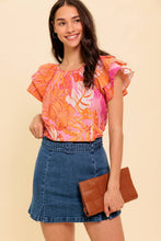 Load image into Gallery viewer, EVENING GLOW PINK WOVEN TOP
