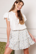 Load image into Gallery viewer, SUNLIT MOMENTS PRINT MINI SKIRT
