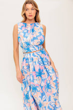 Load image into Gallery viewer, GOLDEN HOUR HARMONY WOVEN TOP AND SKIRT SET
