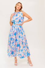 Load image into Gallery viewer, GOLDEN HOUR HARMONY WOVEN TOP AND SKIRT SET
