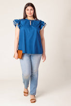 Load image into Gallery viewer, THE TIME IS RIGHT WOVEN TOP
