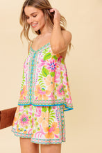 Load image into Gallery viewer, FOR THE RECORD IVORY WOVEN TOP AND SHORT SET
