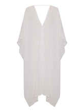 Load image into Gallery viewer, Bodrum Ties Kaftan - White

