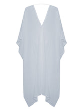 Load image into Gallery viewer, Bodrum Ties Kaftan - Baby Blue
