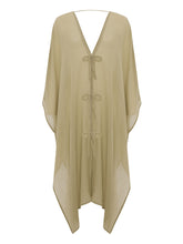 Load image into Gallery viewer, Bodrum Ties Kaftan - Khaki Green
