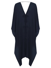 Load image into Gallery viewer, Bodrum Ties Kaftan - Navy
