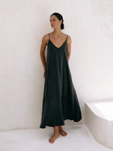 Load image into Gallery viewer, Lucid Flow Maxi Dress - Black

