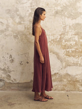 Load image into Gallery viewer, Lucid Flow Maxi Dress - Burgundy
