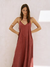 Load image into Gallery viewer, Lucid Flow Maxi Dress - Burgundy
