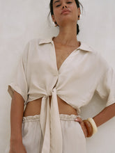 Load image into Gallery viewer, Lucid Tie Shirt - Sand
