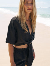 Load image into Gallery viewer, Lucid Flow Tie Shorts - Black
