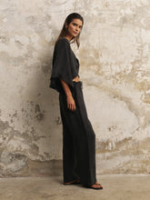 Load image into Gallery viewer, Lucid Flow Tie Pants - Black
