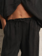 Load image into Gallery viewer, Lucid Flow Tie Pants - Black
